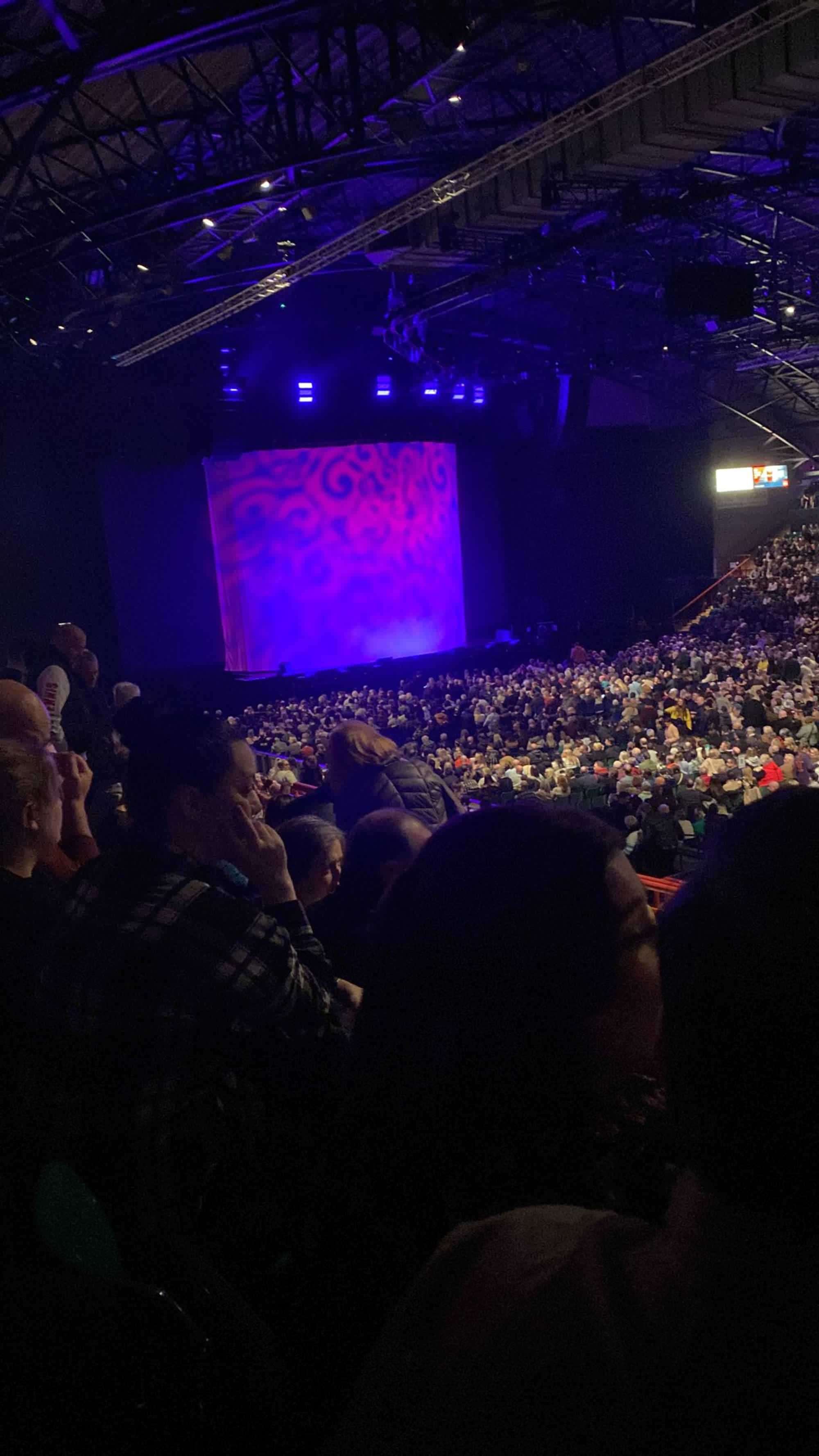 View of Peter Kay Live - Better Late Than Never Tour 2022-23 at Utilita Arena Newcastle from Seat Block 215